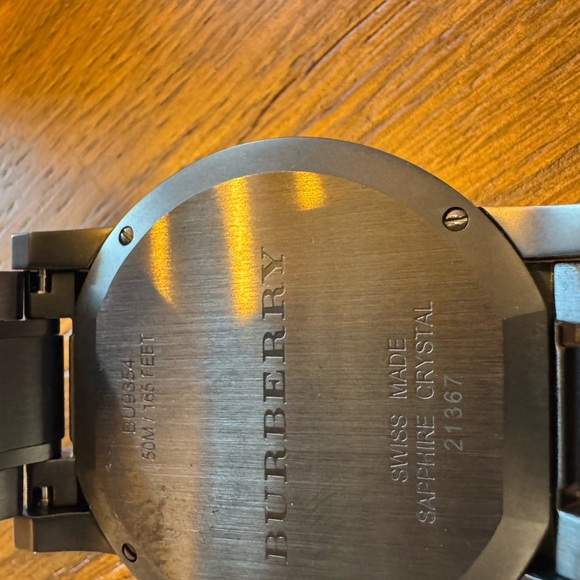 Burberry Men’s Swiss Chronograph Graphite Watch (BU9354) - Picture 6 of 7